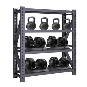 Thép Heavy Duty kim loại lưu trữ Kệ có thể điều chỉnh chiều cao kho nhà máy sử dụng kệ kệ kho xếp chồng kệ - Product Image 5