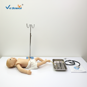 Acceso a la Punción Venosa Sistémica en Bebés - Venas del Cuello de la Pierna Derecha, Producto de Ciencia Médica - Product Image 2