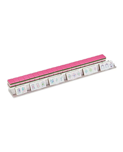 Ensemble de tuiles de mahjong américain de luxe personnalisé et portable, 160 pièces avec tuiles en acrylique et tuiles de mahjong américain à 4 couches, émeraude - Product Image 4