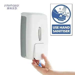Hotel 800ml Wall mount plastic manual liquid foam gel hand Shampoo Sanitizer soap Dispenser