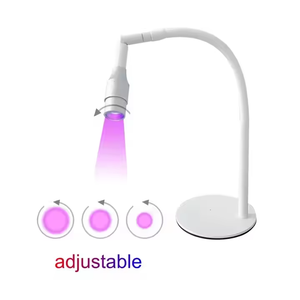 Dẫn UV lampe lông mi với vòng ánh sáng UV lông mi keo gel nhanh chóng chữa với bánh xe cơ sở UV các bản vá lỗi chuyên nghiệp lông mi ánh sáng - Product Image 4