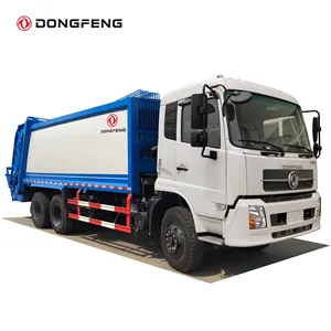 Dongfeng 6x4 LHD 14-16 m3 no compactador de camión de basura
