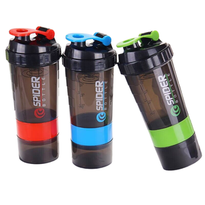Borraccia Shaker Proteica Personalizzata con <span class=keywords><strong>Logo</strong></span> per Palestra Fitness e Sport Contenitore per Miscelazione in Plastica - Product Image 1