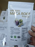 Poudre de Maca Brute OEM Personnalisable, Poudre de Maca Pure 100g, Poudre de Racine de Maca Biologique