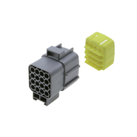 Conector de arnés de cables automático a prueba de agua de 16 pines 368047-1 368050-1
