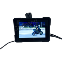 Écran CarPlay sans fil Android Auto Monitor pour moto Scooter étanche MirrorLink Car Play Device Waze Spotify