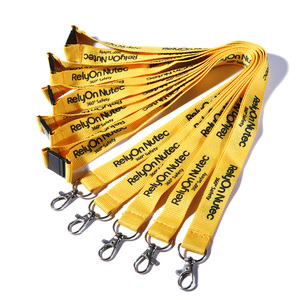 Khuyến mại Tùy chỉnh <span class=keywords><strong>Polyester</strong></span> dây Keychain số lượng lớn giá rẻ có thể thu vào Keychain dây buộc - Product Image 5