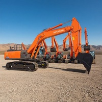 Excavatrice Hitachi d'occasion 37 tonnes Hitachi ZX370H, équipement lourd, excavatrice sur chenilles hydraulique d'occasion