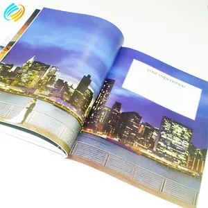 Fornecedor famoso de BILLIE Menu Brochura Brochura Catálogo Folheto Revista Livro Empresas de Impressão