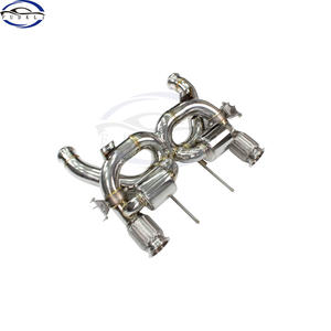 FUDKLi coche de acero inoxidable <span class=keywords><strong>Mclaren</strong></span> <span class=keywords><strong>720s</strong></span> tubo de escape eje trasero sistema de escape - Product Image 5