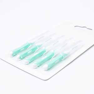 Spazzole <span class=keywords><strong>interdentali</strong></span> professionali in plastica con manici flessibili efficaci per la rimozione della placca e la cura delle gengive - Product Image 5