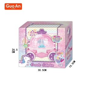 Guoan Toys DIY creativo no tóxico esmalte de uñas maquillaje Kit ecológico moda desgaste uñas cosmético conjunto para niños regalos - Product Image 2