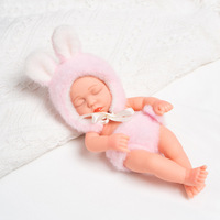 Nouvelle Arrivée - Poupées Bébé Reborn Mini en Silicone Souple de 20 CM - Petites Poupées Bébé en Silicone et Vinyle - Kits de Poupées Reborn - Jouets pour Filles