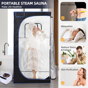 Sauna à vapeur humide portable d'intérieur à prix abordable pour salon, entraînement personnel et <span class=keywords><strong>spa</strong></span> corporel, réduit le stress - Product Image 4