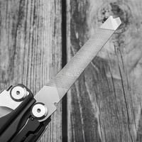 Ensemble d'outils EDC en acier au tungstène 24 1 couteau de poche multifonctionnel avec lame autobloquante, ouvre-bouteille inclus