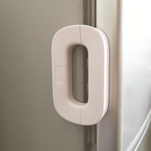 Verrou de sécurité pour réfrigérateur domestique Huyo en plastique, anti-pincement, pour la sécurité des enfants, boucles dédiées aux portes de réfrigérateurs - Product Image 3