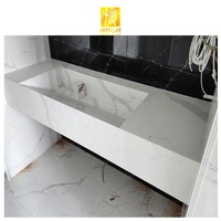 BOTON STONE Hôtel Lavabo Usine Ventes Directes Solide Surface Salle De Bains Lavabo Blanc Lavabo