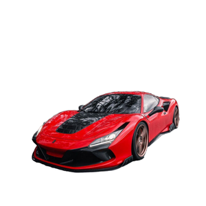ชุดแต่งคาร์บอนไฟเบอร์สำหรับ Ferrari F8 ชุดอัพเกรด F8 สไตล์ Kyvay สปอยเลอร์หน้า ดิฟฟิวเซอร์ สเกิร์ตข้าง วินด์ไนฟ์ ชุดแต่งรอบคัน - Product Image 1