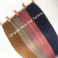 Kbj Korea Suppliers Fil de coton pour extensions capillaires et nœuds de cheveux, couleur coréenne