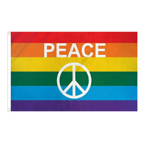 Высокое качество Лесбиянки Гей транссексуалов всегда люби Wins флаг ЛГБТ 90x150 см полиэстер прогресс Гей Радуга simaflag - Product Image 2