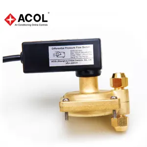 Differential pressure flow switch for water chilling unit