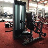 Presse à triceps pour usage commercial, pour l'entraînement du dos, avec des dispositifs de sécurité et une conception réglable, machine à triceps