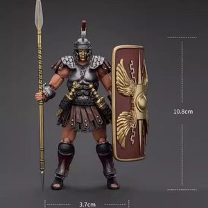 Modelo de Soldado Móvil de <span class=keywords><strong>la</strong></span> Legión Diez de <span class=keywords><strong>la</strong></span> Antigua República Romana, Escala 1:18 - Grupo de Cinco Personas, Figuras de Acción Militar - Product Image 6