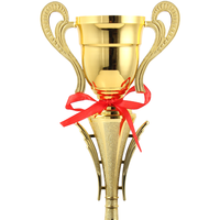 Trophée créatif en plastique récompense le prix gagnant pour les tournois sportifs Compétitions de fête Spelling Bee Gold Awards Trophy