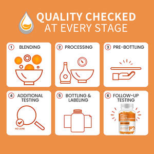 OEM 개인 라벨 4000mg 호박 씨앗 추출물 구미 보충 호박 씨앗 기름 구미 - Product Image 5