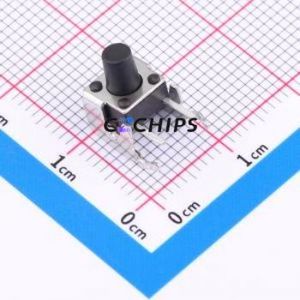TS-6680VHK Tactile <b>Switch</b> Through hole Component (THT),6x6mm <b>Switch</b> 2.5N 6mm 6mm 8mm - Product Image 1