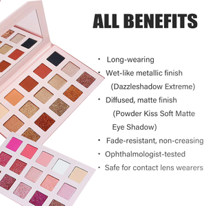 Venta <span class=keywords><strong>al</strong></span> <span class=keywords><strong>por</strong></span> <span class=keywords><strong>mayor</strong></span> 24 Pan Shiny Eye Shadow Plate construye tu propia sombra <span class=keywords><strong>de</strong></span> ojos lote <span class=keywords><strong>de</strong></span> maquillag en Gros sin crueldad paleta <span class=keywords><strong>de</strong></span> sombras <span class=keywords><strong>de</strong></span> ojos personalizada - Product Image 3