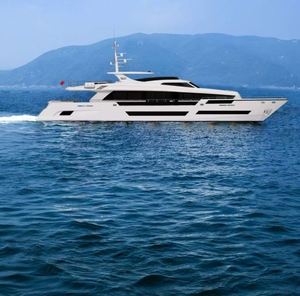 Type de carburant diesel de luxe de 112 pieds Yacht de croisière à cabine en fibre de verre nouvel état pour des aventures aquatiques confortables - Product Image 4