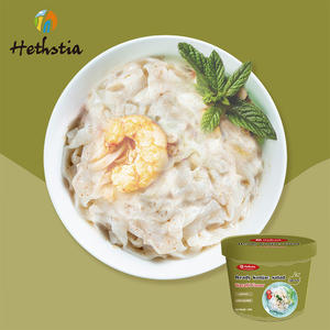 Kits de salade de nouilles de konjac fraîches faibles en gras, pré-emballées, saveur <span class=keywords><strong>wasabi</strong></span> instantanée, amère et épicée, salade prête à consommer pour adultes - Product Image 2