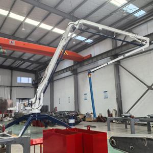 スパイダーコンクリート配置ブーム15m 17m油圧コンクリートポンプP-021中国供給 - Product Image 1