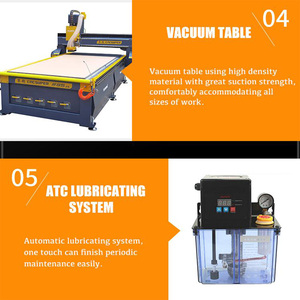 Router CNC ATC con Area di Lavoro Personalizzabile, Magazzino Utensili Lineare, Tavolo a Vuoto a 5 Zone per Legno, Acrilico, MDF, Alluminio - Product Image 6