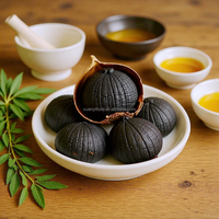 Ail noir fermenté 100% pur biologique de Chine, ail noir à une seule denture, assaisonnement sain, vente en gros