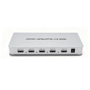 ตัวแยกสัญญาณ HDMI 4x1 แบบ Quad Multi Viewer 4 อินพุต 1 เอาต์พุต สวิตช์จอภาพแบบเรียลไทม์ 1080P/60Hz - Product Image 5
