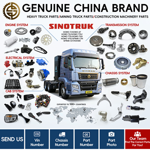 Pièces détachées d'origine de haute qualité pour camions lourds SINOTRUK, gamme complète compatible avec HOWO A7, T5G, T7H, C7H, etc. - Product Image 1