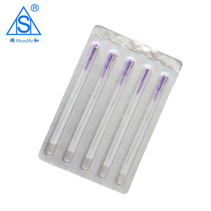 Aiguilles d'<span class=keywords><strong>acupuncture</strong></span> stériles jetables, manche en acier inoxydable, 0,25x40mm, 100 pièces/boîte, CE ISO, pour Dry Needling avec tube guide - Product Image 3