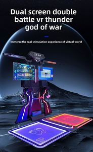 Indoor Educational Multi-Player 9D VR Cinema <b>Shooting</b> Games Simulator Platform Metal Construction Home Use Daycare-Friendly 60+ - Product Image 6