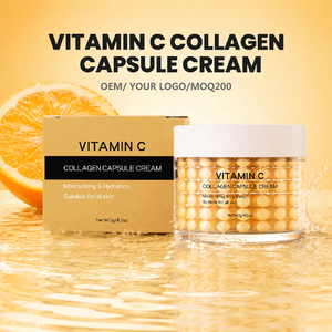 Crème hydratante pour le <span class=keywords><strong>visage</strong></span> à la vitamine C et E biologiques avec acide hyaluronique, collagène rétinal, crème anti-rides, réduisant les ridules - Product Image 5