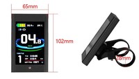 Écran LCD couleur pour vélo électrique, petit écran TFT KT-LCD12 intelligent de Suzhou, écran coloré pour vélo électrique