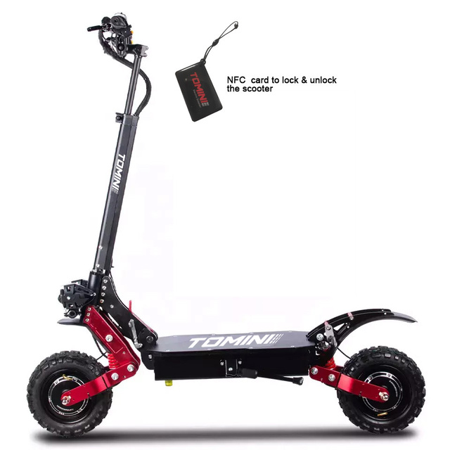 High Power Adult Electric Scooter Dual Motor Dual Drive Long Range Electric Scooter