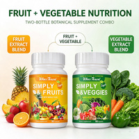 Complément Alimentaire en Capsules Fruits & Légumes pour Nutrition Quotidienne et Soutien Immunitaire OEM ODM Marque Privée