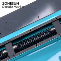 ZONESUN ZS-CCP01 semi-automatique recyclage des déchets papier carton perforateur expansion carton déchiqueteuse découpeuse