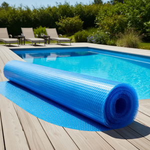 Cubierta Solar para Piscina de 24 Pies, 16 Mil, Material PE Azul, Absorción de Calor para Piscina - Product Image 2