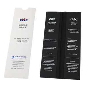 Escala de grises para evaluar el cambio de color, Tarjeta de grises <span class=keywords><strong>CTTC</strong></span>, Tarjeta de prueba de solidez del color para evaluar el grado de cambio de color en telas textiles - Product Image 4