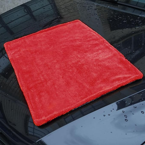 Toallas de Microfibra Trenzada Sin Bordes para Lavado de Autos de Doble Secado 1300GSM Paño Súper Absorbente para Cuidado Detallado y Limpieza Automotriz - Product Image 2