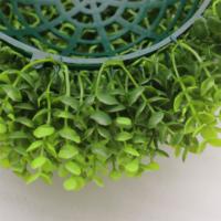 Vente en gros de plantes artificielles en plastique, boules topiaires d'herbe, fleurs artificielles, décoration intérieure et extérieure pour la maison, le jardin et la cour.