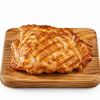 Filet de cuisse de poulet grillé au charbon de bois - Viande de poulet surgelée de qualité supérieure, poulet frit et collations pour fêtes, destiné aux acheteurs exportateurs mondiaux